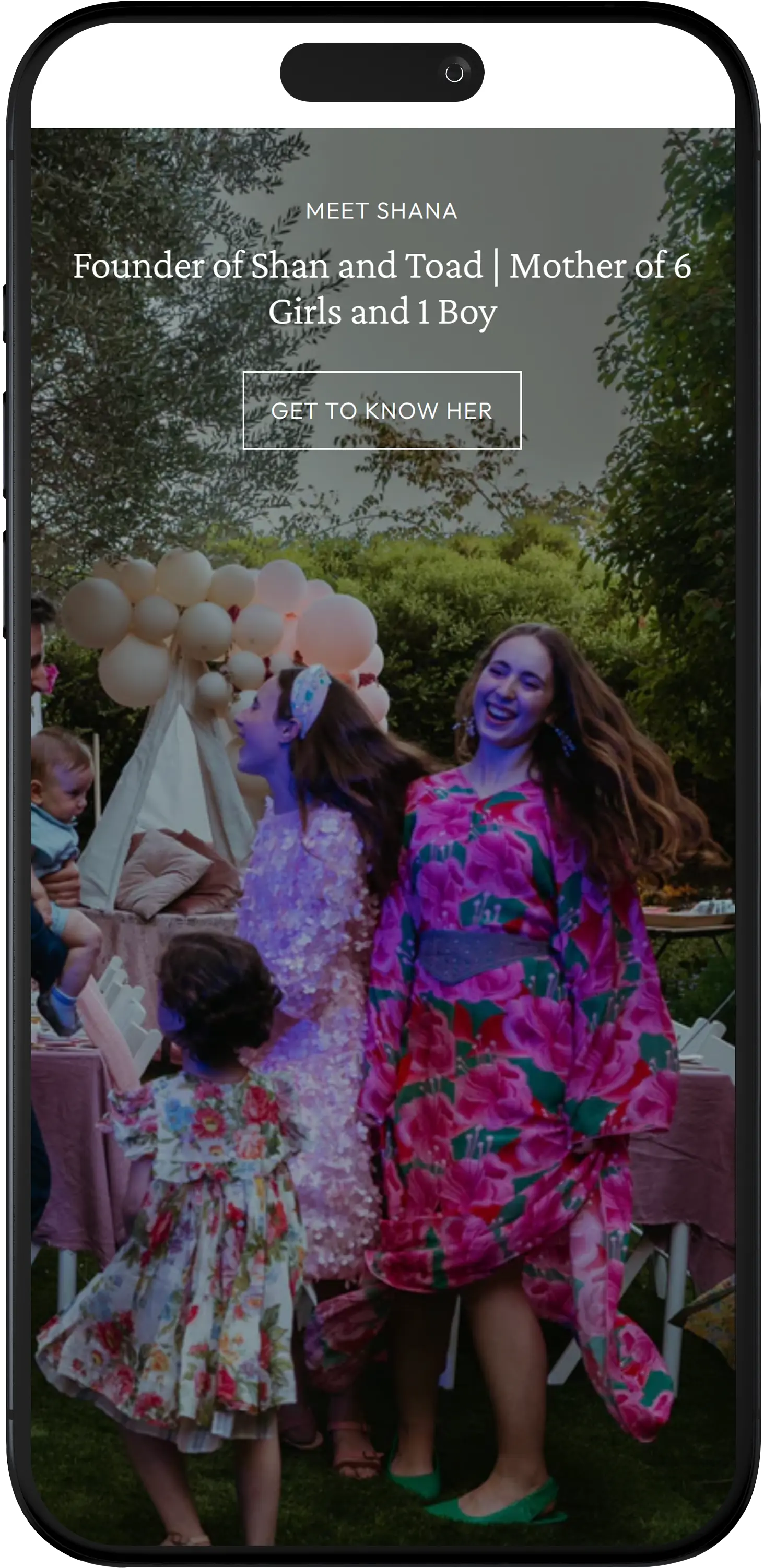 Shan & Toad Mobile - Girls Dress