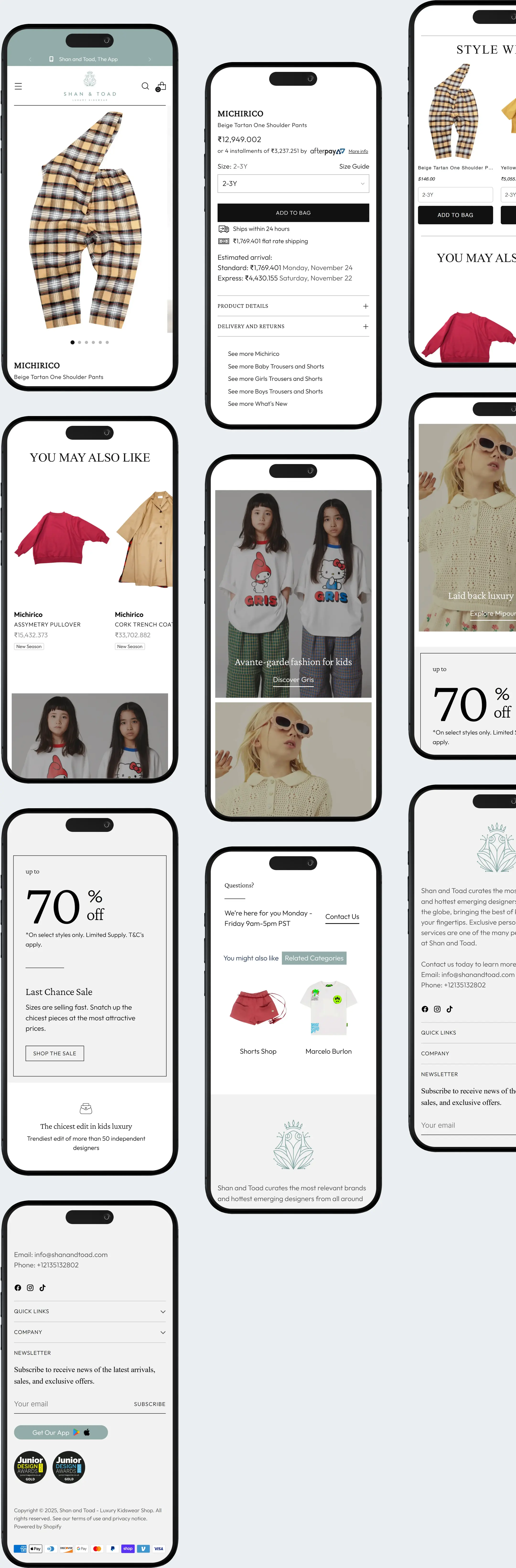 Shan & Toad Product Page - Mobile