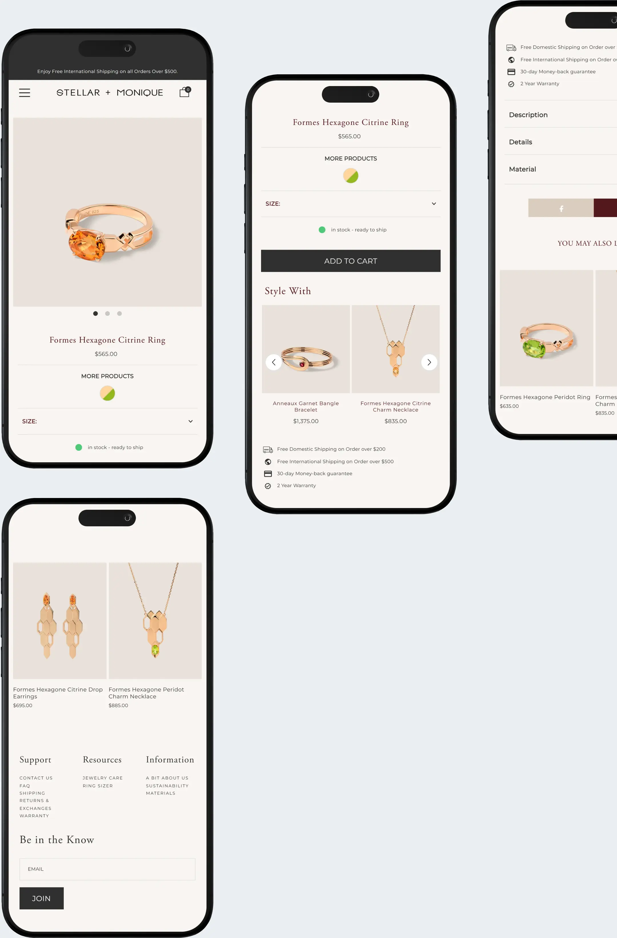 Shan & Toad Product Page - Mobile