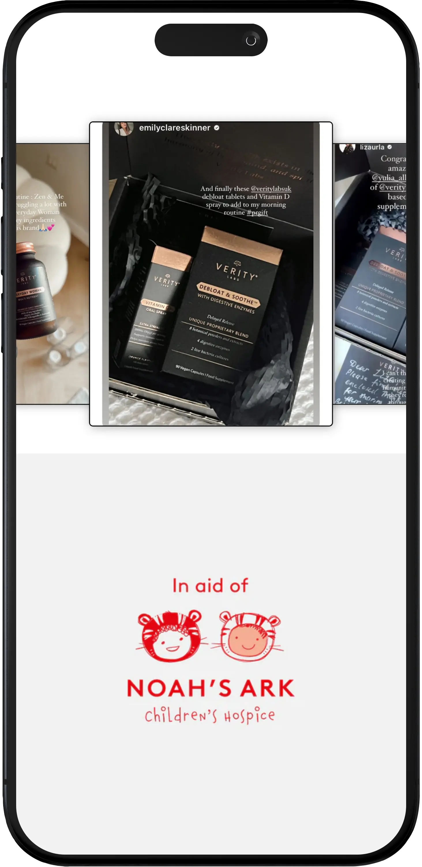 Verity Labs Mobile - Capsules Range