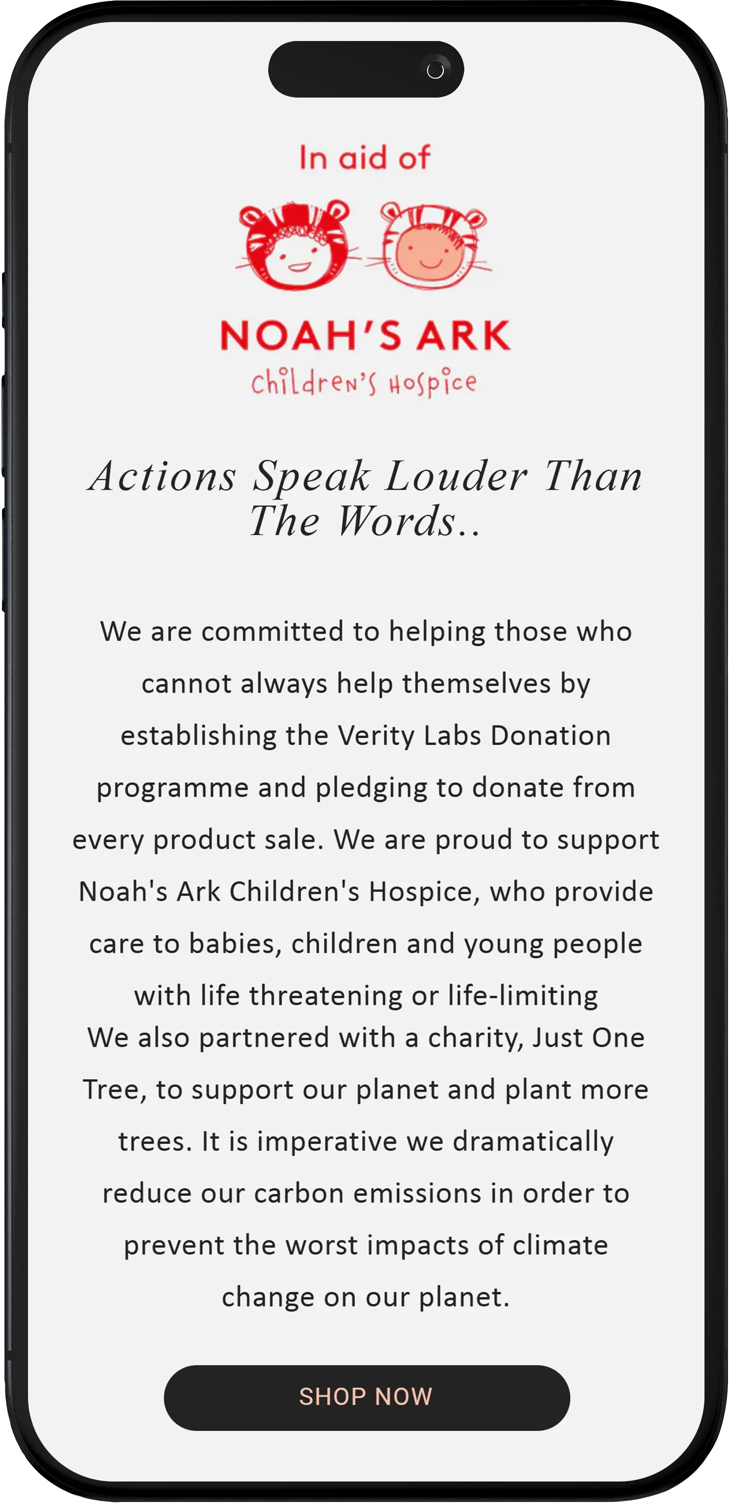 Verity Labs Mobile - Capsules Range