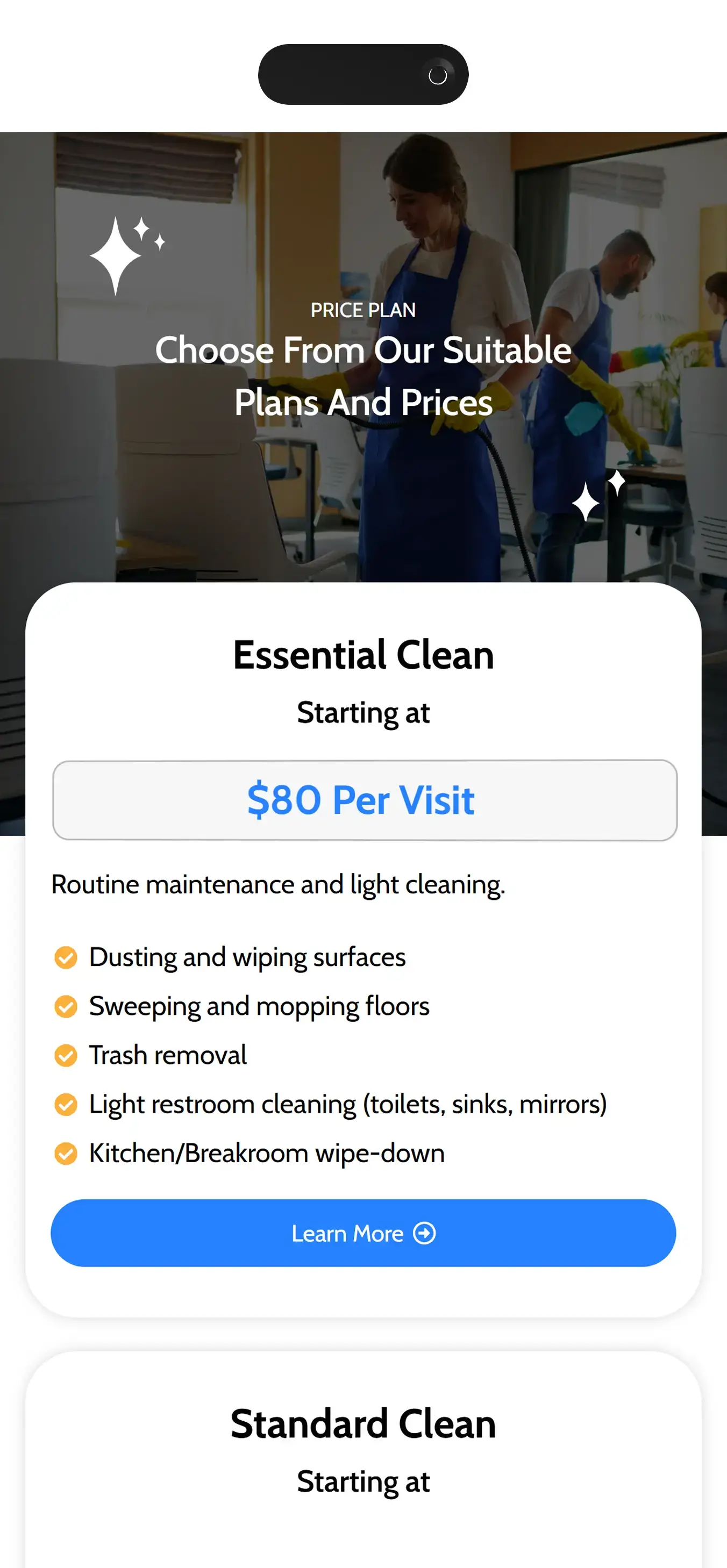 Office Cleaning - Mobile