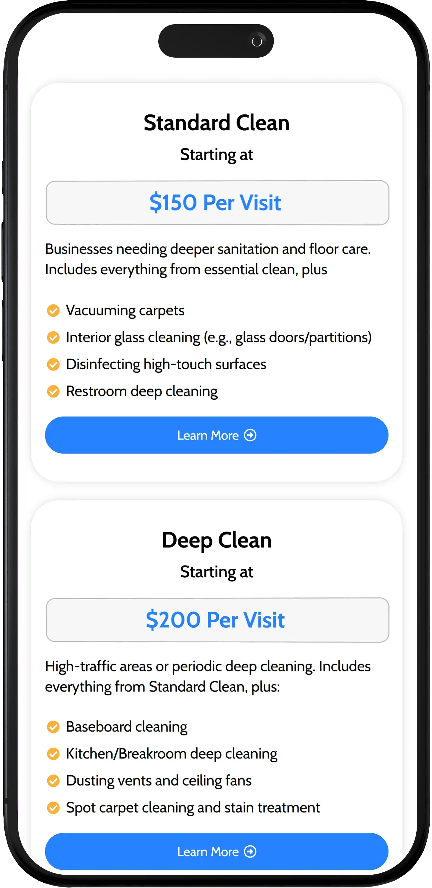 Office Cleaning - Mobile