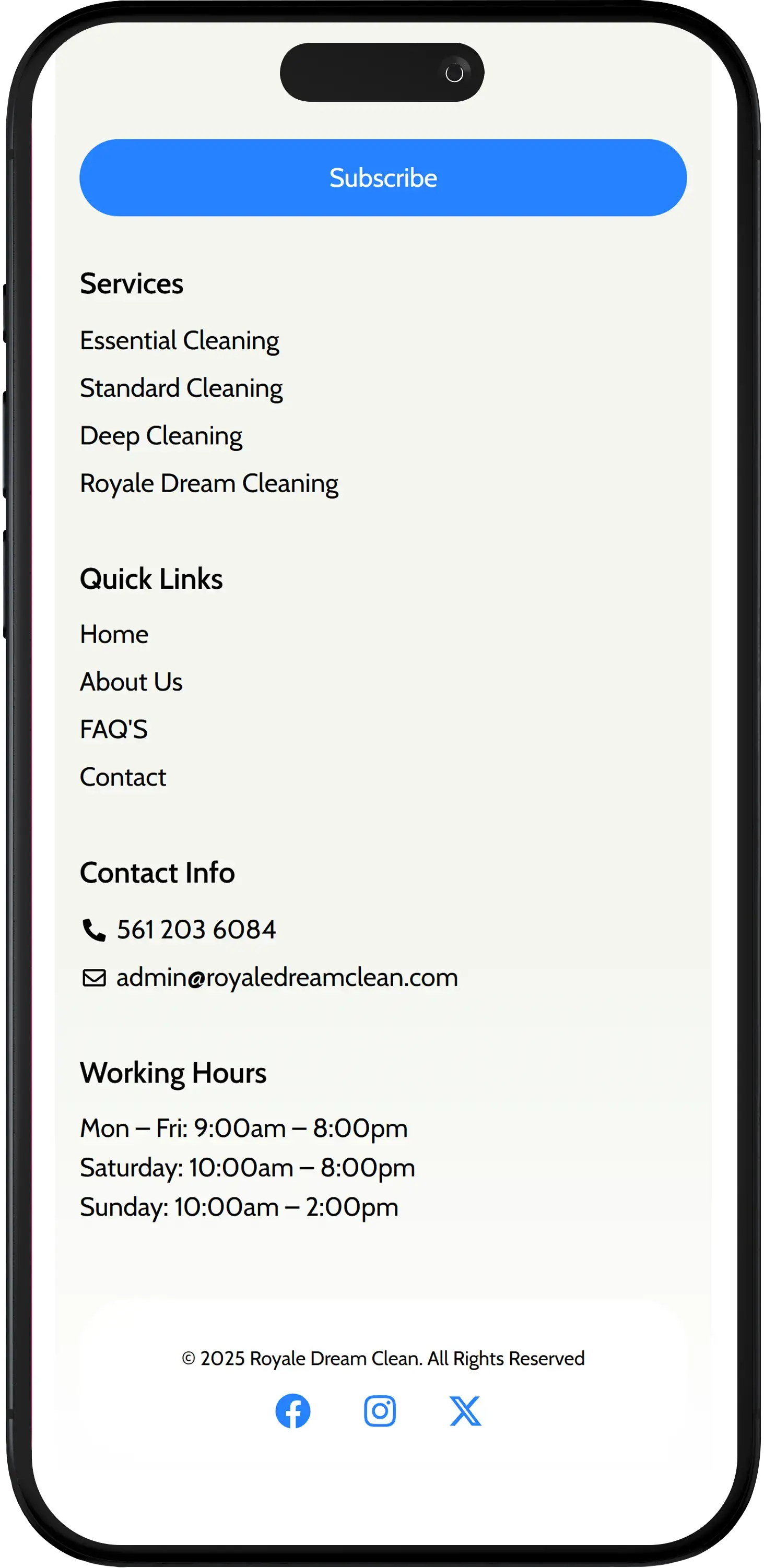 Office Cleaning - Mobile